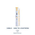 ⁦Cable - USB to lightning⁩ - الصورة ⁦4⁩